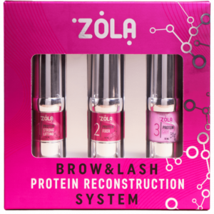 ZOLA Набір для ламінування NEW Brow&Lash Protein