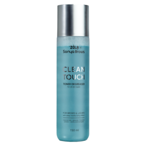 ZOLA Тонер-знежирювач для брів та вій Clean Touch